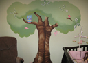 Wall Art by Allyson, Tree,tree mural, kids room tree mural, custom tree mural, mural,wall art
